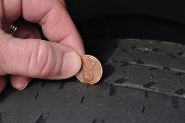 How Do You Test Tire Tread with a Penny?